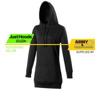 Hoodie Longline Pour Femmes AWDIS, Sweat À Capuche Doux, Long, Élégant Et Ajusté