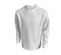 Hoodie Manche Courte Homme Blanc Colle Gilet Manches Français Mauve Eclair Ecriture du Hoodies Lainée Derrière Bicolore Croisé Celadon Sweaters Hooded Écriture Tres