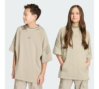 HOODIE MANCHES COURTES 3 BANDES FUTURE ICONS Wonder Cargo / Clay 9-10A