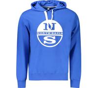 Hoodie manches longues brodé avec logo imprimé de North Sails : Taille - M Taille : M