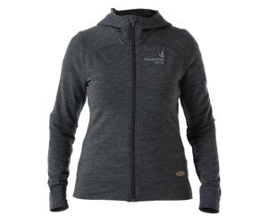 Hoodie mérinos Swarovski MH Femme Anthracite M