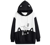 Hoodie Mignon Femme Pas Cher Manche Longue Hoodies Chat Oreille Pull Over Mignone Oreilles De Lapin À Capuche Polaire Vestes Furry Automne Hiver Manteaux Chauds Peluche
