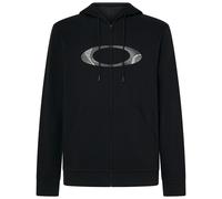 Oakley Ellipse Blackout, sweat à capuche zippé M Noir Noir