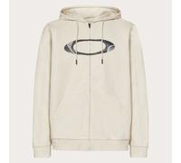 Oakley Sweat à capuche zippé Ellipse Blackout Taille L Beige