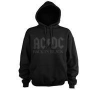 Hoodie Officiellement Licencié AC/DC - Back In Black