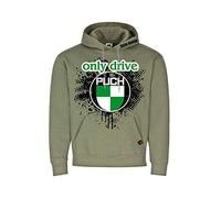 Hoodie only Drive Puch Oldtimer Pull à capuche pour moto