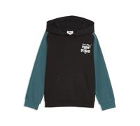 PUMA Sweat 'Super' pétrole / noir / blanc, Taille 110