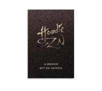 Hoodie SZN A Boogie Wit Da Hoodie Poster sur toile Décoration murale pour la maison, la chambre à coucher, l'esthétique, le salon, peinture murale solide décorée, style sans cadre, 20 x 30 cm