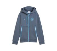 Hoodie zippé PUMATECH Manchester City Enfant et Adolescent, Accessoires, Gris, 13-14Y 13-14Y