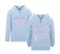 Hoodies et Sweatshirts décontractés imprimés pour Enfants Confortables et Fonctionnels avec Capuche et Poches Fermeture éclair et poulies idéal pour l’école et Les activités (Light Blue, 9-10 Years)