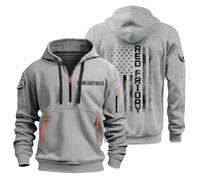Hoodies Grosse Grande Taille Ensemble Winter Survetement Cashmere Automne Militaire Capuche Running Sweat Noir Homme Mens Hiver Plaid Bucheron Veste de Sport Homme L