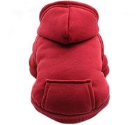 Hoodies Heureux pour Chien Contrôles de Petits pour Petits Chien Confortables et Chaleureux avec Un Chapeau et des vêtements de Chien de Poche pour Chien Chiot Chat Froid