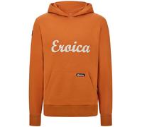 Santini Eroica Valle Hoodie Orange M Orange