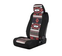 HOOEY Housse de siège baquet à Dossier Bas - Durable - Facile à Installer - pour Voiture, Camion, camionnette, VUS, West américain (Multicolore/Argile)
