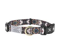 Hooey Nomad Collier pour Chien en Polyester Durable avec imprimés d'inspiration Occidentale, Beluga Monterey, Taille L