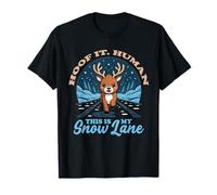 Hoof it Human This is My Snow Lane T-Shirt
