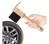 Hoof Picks For Horses - Brosse de nettoyage | Brosses à piquer - Manche en bois avec brosse, kit de cheval robuste et texturé