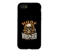 Hoof Whisperer Farrier Life Crâne Fer à Cheval Coque pour iPhone SE (2020) / 7/8