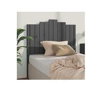VidaXL 818457 tête de lit et pied de lit Gris