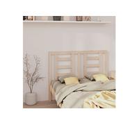Tête de Lit 206x4x100 cm Bois Massif de Pin Meuble Chambre à Coucher vidaXL