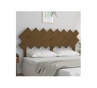Hoofdbord 159,5x3x80,5 cm massief grenenhout honingbruin819233