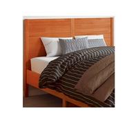 vidaXL Tête de lit 160 cm en pin massif cire marron