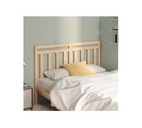 Vidaxl Tête De Lit 166x4x100 Cm Bois Massif De Pin Marron