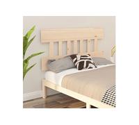 Vidaxl Tête De Lit 203,5x3x81 Cm Bois Massif De Pin Multicolore