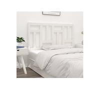 Hoofdbord 205,5x4x100 cm massief grenenhout wit818991