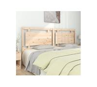 vidaXL Tête de lit 205,5x4x100 cm Bois massif de pin 817960