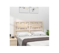 vidaXL Tête de lit 205,5x4x100 cm pin massif