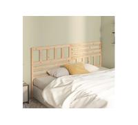 vidaXL Hoofdbord 206x4x100 cm massief grenenhout814164 Bois G
