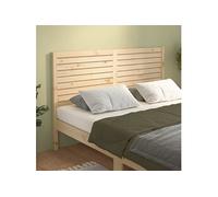 Tête de Lit Accessoire Meuble Chambre Maison Intérieur Bois Massif de Pin vidaXL