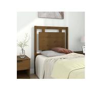 Hoofdbord 80,5x4x100 cm massief grenenhout honingbruin817918