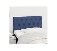 Hoofdbord 80x7x78/88 cm stof blauw346304