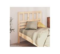 vidaXL Hoofdbord 81x4x100 cm massief grenenhout814119 Bois G