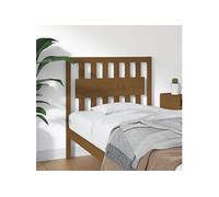 Hoofdbord 95,5x4x100 cm massief grenenhout honingbruin818553