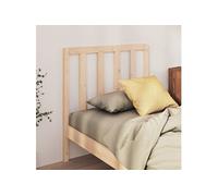 Tête de Lit Meuble de Chambre à Coucher Accessoire de Lit Simple Tête de Cadre de Lit Intérieur 95x4x100 cm Bois Massif de Pin 822237