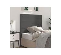 Tête de Lit Accessoire Meuble Chambre Maison Intérieur Bois Massif de Pin vidaX