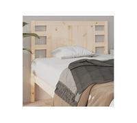 Vidaxl Tête De Lit 96x4x100 Cm Bois Massif De Pin Marron