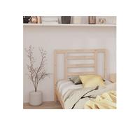 Vidaxl Tête De Lit 96x4x100 Cm Bois Massif De Pin Marron
