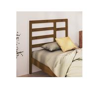 Hoofdbord 96x4x104 cm massief grenenhout honingbruin818123