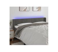 vidaXL Tête de Lit à LED Meuble de Chambre à Coucher Accessoire de Lit Double Tête de Cadre de Lit Intérieur Gris Foncé 163x16x78/88 cm Velours Gris foncé https://www.fnac.com/mp48365614/vidaXL-Tete-de-lit-a-LED-Gris-fonce-163x16x78-88-cm-Velours/w-4?oref=ba00cb74-4167-99ed-aeb8-cbc832c04776