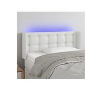 VidaXL 3123309 tête de lit et pied de lit Blanc