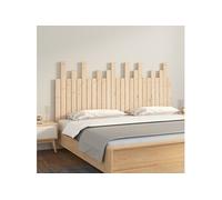 vidaXL Tête de lit murale en pin massif 159,5 x 3 x 80 cm