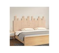 vidaXL Tête de lit murale 166x3x80 cm Bois massif de pin 824808