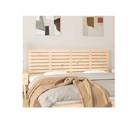 Hoofdbord wandmontage 206x3x63 cm massief grenenhout824718