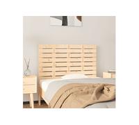 Vidaxl Tête De Lit Murale 96x3x63 Cm Bois Massif De Pin Marron