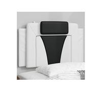 Vidaxl Coussin De Tête De Lit Noir Et Blanc 90 Cm Similicuir Multicolore