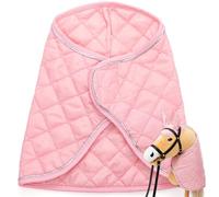 Hoofly Hobby Horse Accessoires - Couverture rose, douce et résistante [certifiée TÜV], couverture de haute qualité et élégante pour jeu, entretien et entraînement